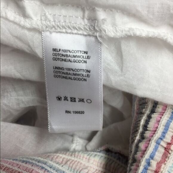 NWT Allison New York Smocked stripe Dress Sz XS - Picture 13 of 13